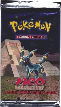 Neo Discovery Booster Pack [Unlimited Edition] — sealed Pokémon TCG product
