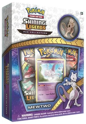 Shining Legends Pin Collection: Mewtwo — sealed Pokémon TCG product