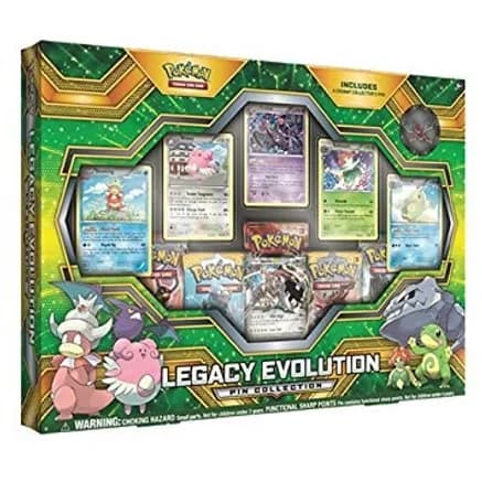 Legacy Evolution Pin Collection — sealed Pokémon TCG product