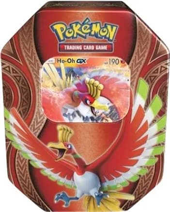 Mysterious Powers Tin [Ho-Oh GX] — sealed Pokémon TCG product