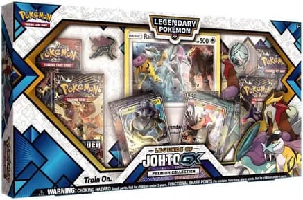 Legends of Johto GX Premium Collection Box — sealed Pokémon TCG product