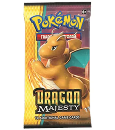 Dragon Majesty Booster Pack — sealed Pokémon TCG product