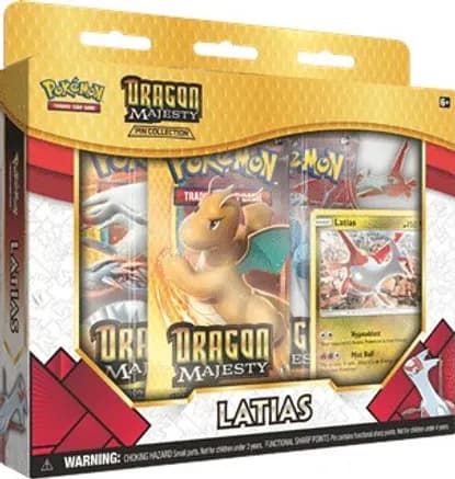 Dragon Majesty Pin Collection [Latias] — sealed Pokémon TCG product