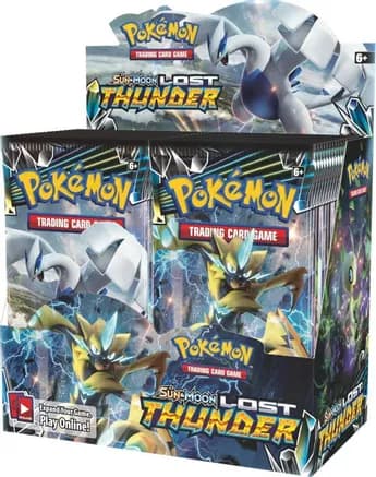 Lost Thunder Booster Box — sealed Pokémon TCG product