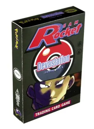 Team Rocket Theme Deck - "Devastation" — sealed Pokémon TCG product