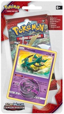 Crimson Invasion Single Pack Blister [Dhelmise] — sealed Pokémon TCG product