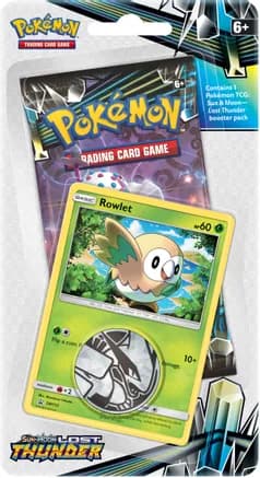 Lost Thunder Single Pack Blister [Rowlett] — sealed Pokémon TCG product