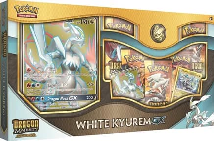 Dragon Majesty Special Collection: White Kyurem GX — sealed Pokémon TCG product