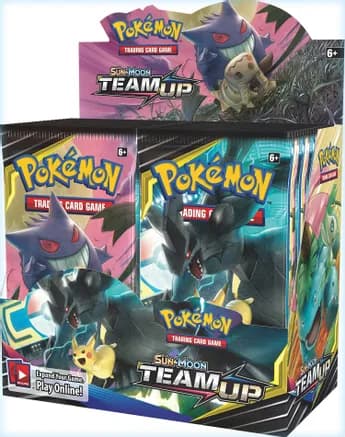 Team Up Booster Box — sealed Pokémon TCG product
