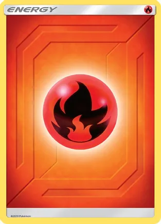 Fire Energy (2019 Unnumbered) — sealed Pokémon TCG product