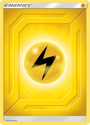 Lightning Energy (2019 Unnumbered) — sealed Pokémon TCG product