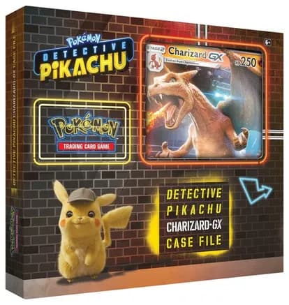 Detective Pikachu: Charizard GX Case File — sealed Pokémon TCG product