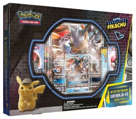 Detective Pikachu: Greninja GX Case File — sealed Pokémon TCG product