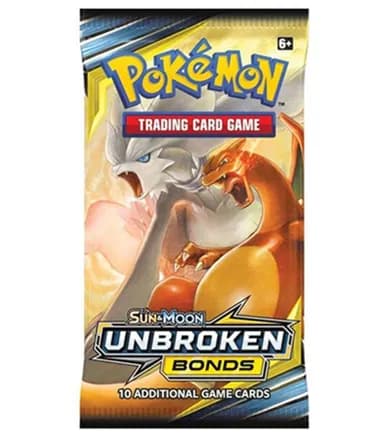 Unbroken Bonds Booster Pack — sealed Pokémon TCG product