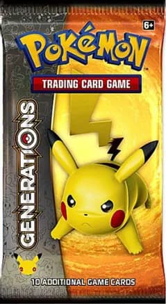 Generations Booster Pack — sealed Pokémon TCG product