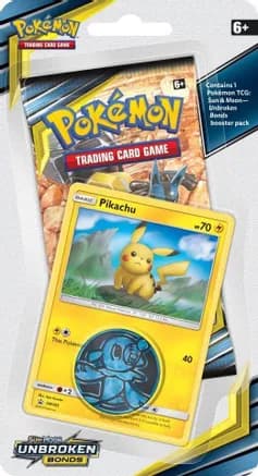 Unbroken Bonds Single Pack Blister [Pikachu] — sealed Pokémon TCG product