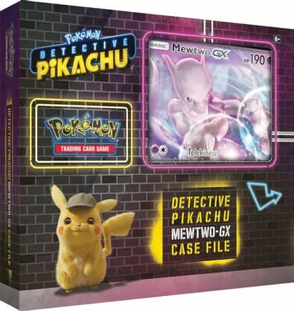 Detective Pikachu: Mewtwo GX Case File — sealed Pokémon TCG product
