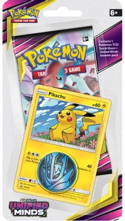 Unified Minds Single Pack Blister [Pikachu] — sealed Pokémon TCG product