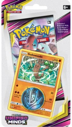 Unified Minds Single Pack Blister [Sudowoodo] — sealed Pokémon TCG product