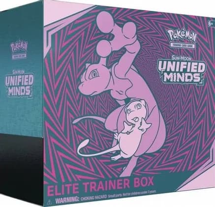 Unified Minds Elite Trainer Box — sealed Pokémon TCG product