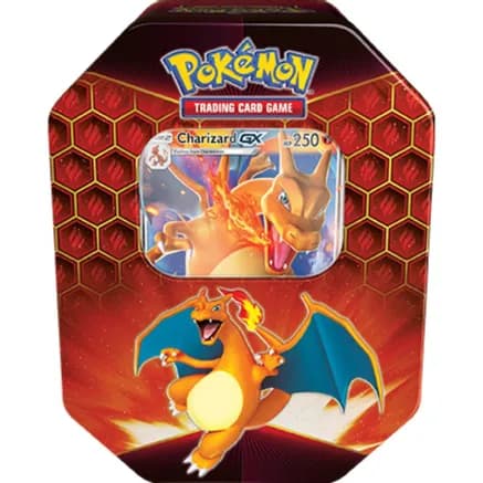 Hidden Fates Tin [Charizard GX] — sealed Pokémon TCG product