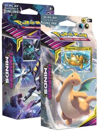 Unified Minds Theme Deck [Set of 2] — sealed Pokémon TCG product