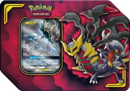 Power Partnership Tin [Garchomp & Giratina GX] — sealed Pokémon TCG product