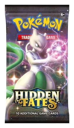 Hidden Fates Booster Pack — sealed Pokémon TCG product