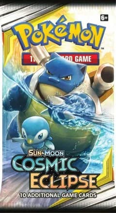 Cosmic Eclipse Booster Pack — sealed Pokémon TCG product