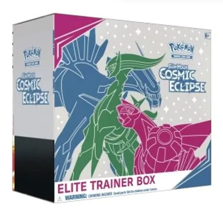 Cosmic Eclipse Elite Trainer Box — sealed Pokémon TCG product