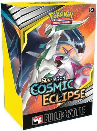 Cosmic Eclipse Build & Battle Box — sealed Pokémon TCG product