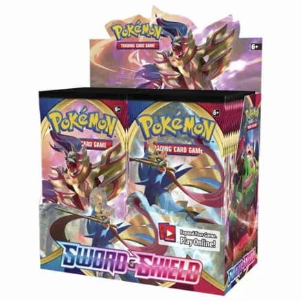 Sword & Shield Booster Box — sealed Pokémon TCG product