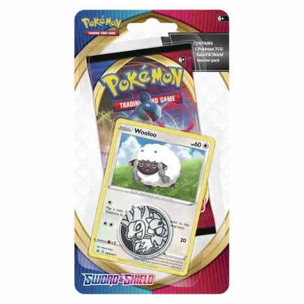 Sword & Shield Single Blister Pack [Wooloo] — sealed Pokémon TCG product