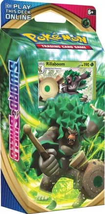 Sword & Shield Theme Deck [Rillaboom] — sealed Pokémon TCG product