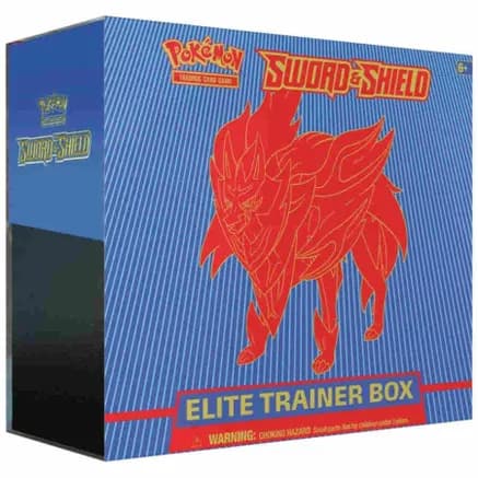 Sword & Shield Elite Trainer Box [Zamazenta] — sealed Pokémon TCG product