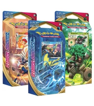 Sword & Shield Trial Deck [Set of 3] — sealed Pokémon TCG product