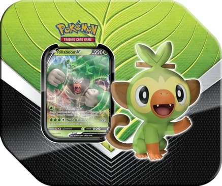 Galar Partners Tin [Rillaboom V] — sealed Pokémon TCG product
