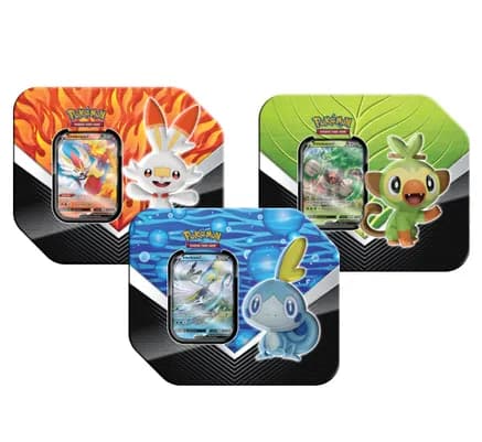 Galar Partners Tin [Set of 3] — sealed Pokémon TCG product