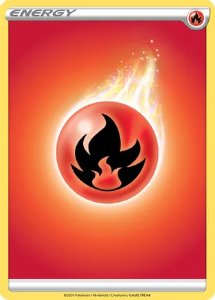 Fire Energy — sealed Pokémon TCG product