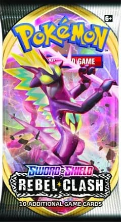 Rebel Clash Booster Pack — sealed Pokémon TCG product
