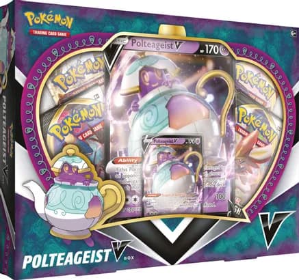 Polteageist V Box — sealed Pokémon TCG product