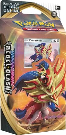 Rebel Clash Theme Deck [Zamazenta] — sealed Pokémon TCG product