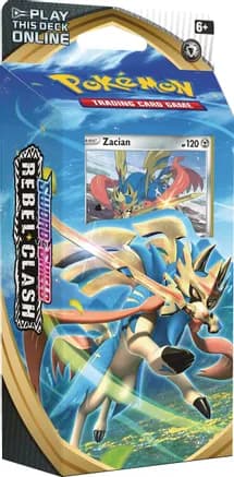 Rebel Clash Theme Deck [Zacian] — sealed Pokémon TCG product