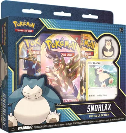 Snorlax Pin Collection — sealed Pokémon TCG product