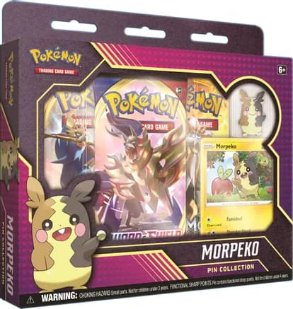 Morpeko Pin Collection — sealed Pokémon TCG product