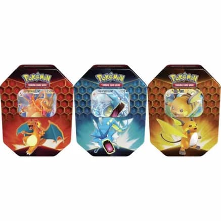Hidden Fates Tin [Set of 3] — sealed Pokémon TCG product