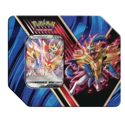 Legends of Galar Tin [Zamazenta V] — sealed Pokémon TCG product