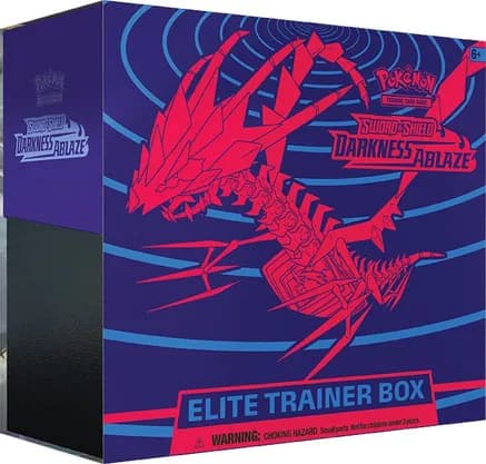 Darkness Ablaze Elite Trainer Box — sealed Pokémon TCG product