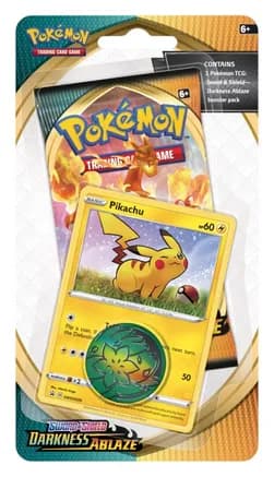 Darkness Ablaze Single Pack Blister [Pikachu] — sealed Pokémon TCG product