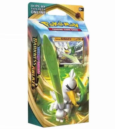Darkness Ablaze Theme Deck [Galarian Sirfetch'd] — sealed Pokémon TCG product